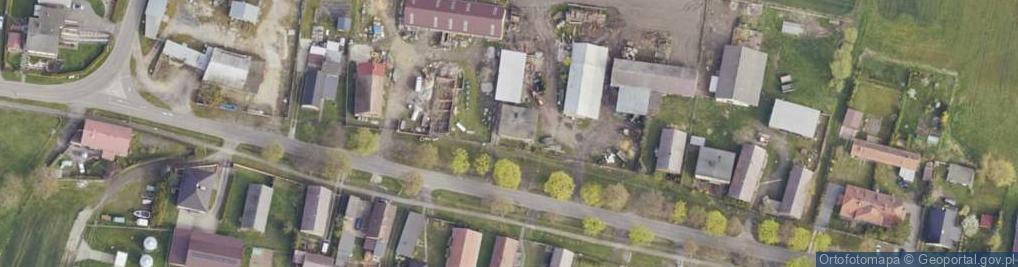 Zdjęcie satelitarne Krasków ul.