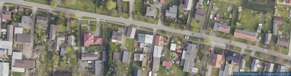 Zdjęcie satelitarne Krasków ul.