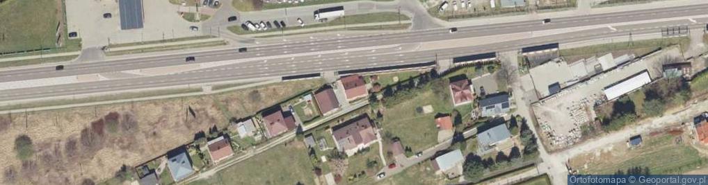 Zdjęcie satelitarne Krasne ul.