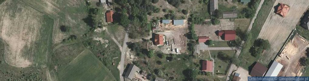 Zdjęcie satelitarne Krawce ul.