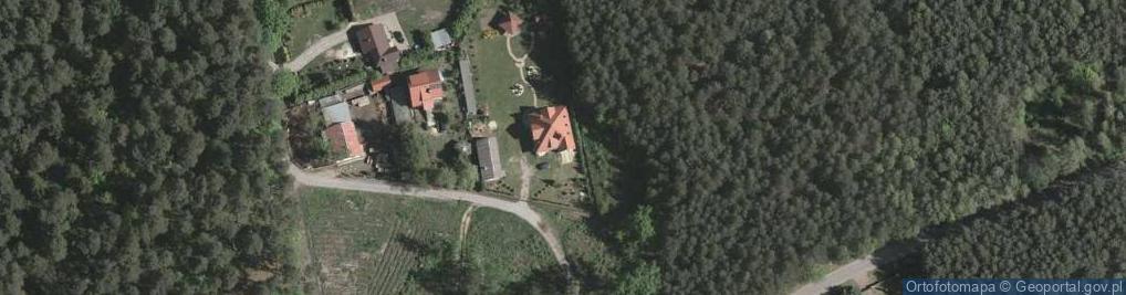 Zdjęcie satelitarne Krawce ul.