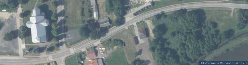 Zdjęcie satelitarne Krępa Kościelna ul.