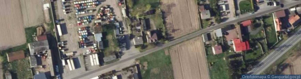 Zdjęcie satelitarne Krępa ul.