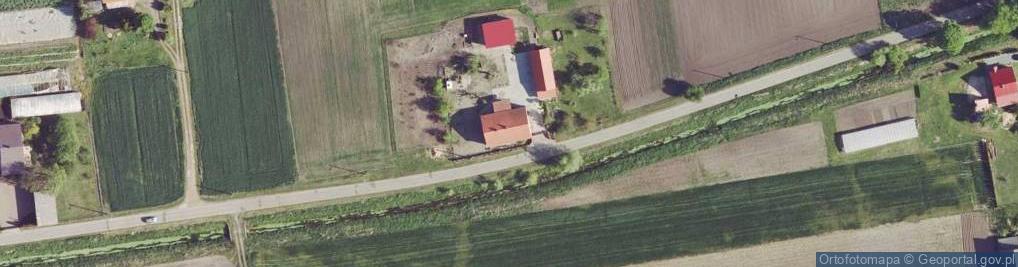 Zdjęcie satelitarne Krępiny ul.