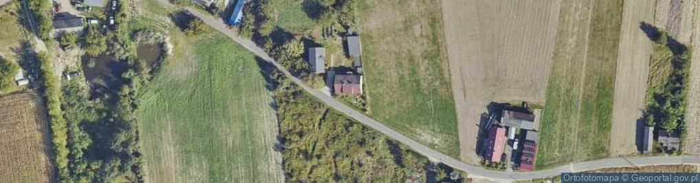 Zdjęcie satelitarne Krępiny ul.