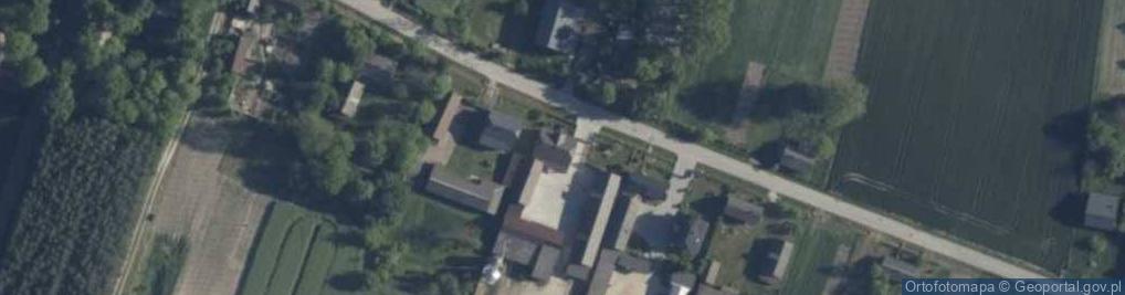 Zdjęcie satelitarne Krężoły ul.