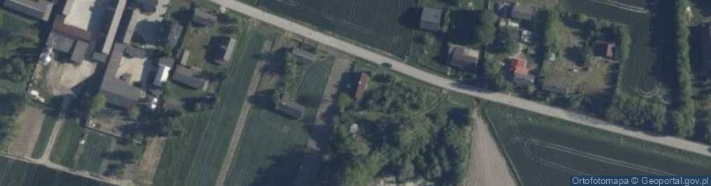 Zdjęcie satelitarne Krężoły ul.