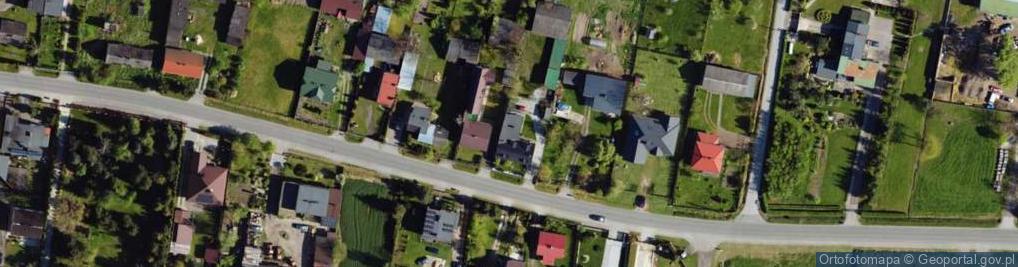 Zdjęcie satelitarne Krobanów ul.