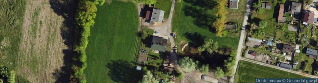Zdjęcie satelitarne Krobanów ul.