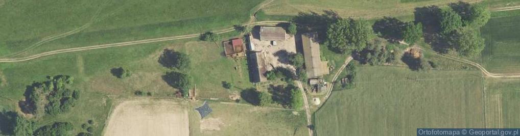 Zdjęcie satelitarne Krobielewo ul.