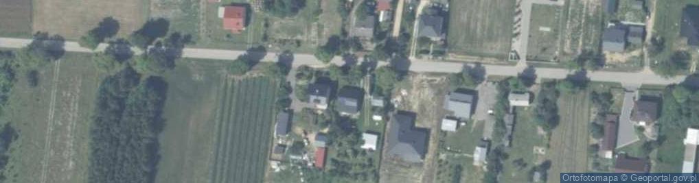 Zdjęcie satelitarne Kroczów Większy ul.