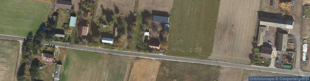 Zdjęcie satelitarne Kromszewice ul.