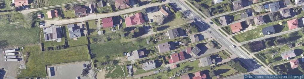 Zdjęcie satelitarne Krakowska ul.