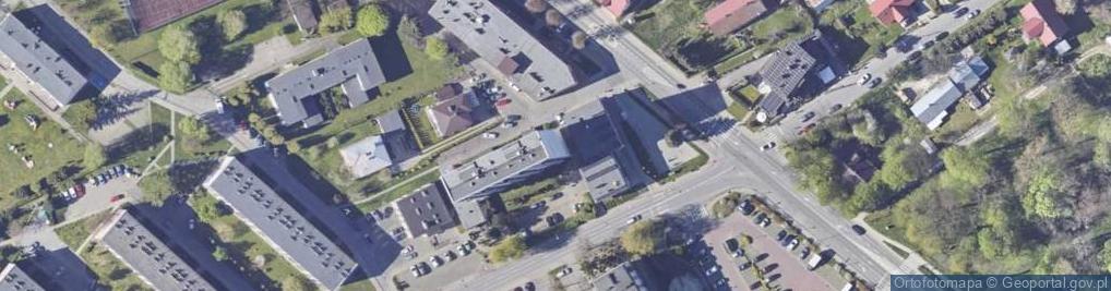 Zdjęcie satelitarne Krakowska ul.