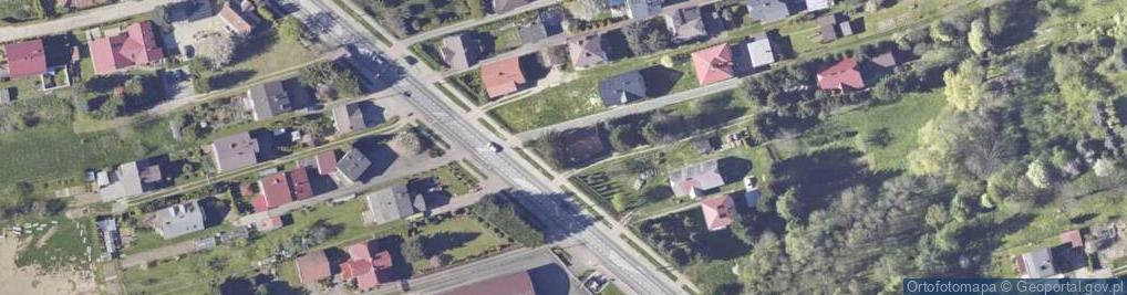 Zdjęcie satelitarne Krakowska ul.