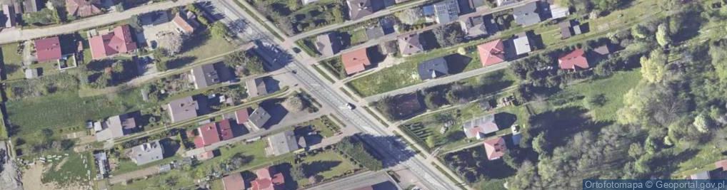 Zdjęcie satelitarne Krakowska ul.