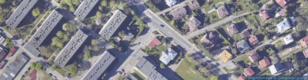 Zdjęcie satelitarne Krakowska ul.