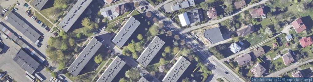 Zdjęcie satelitarne Krakowska ul.