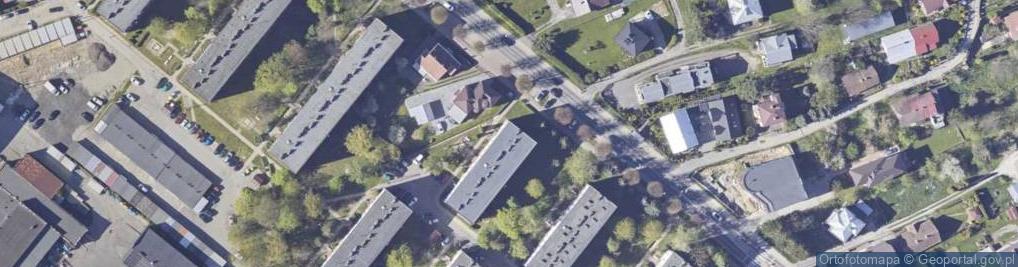 Zdjęcie satelitarne Krakowska ul.