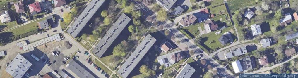 Zdjęcie satelitarne Krakowska ul.