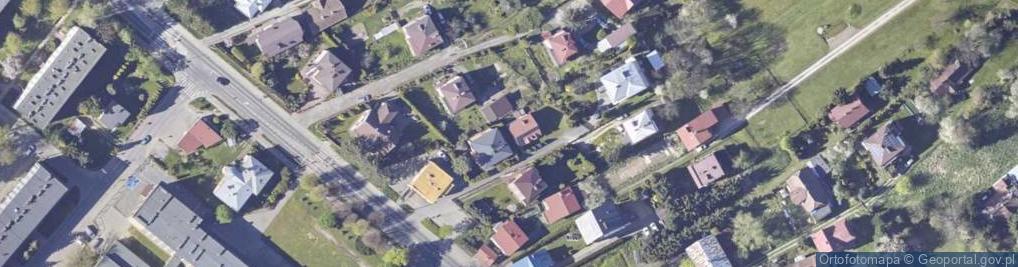 Zdjęcie satelitarne Krakowska ul.