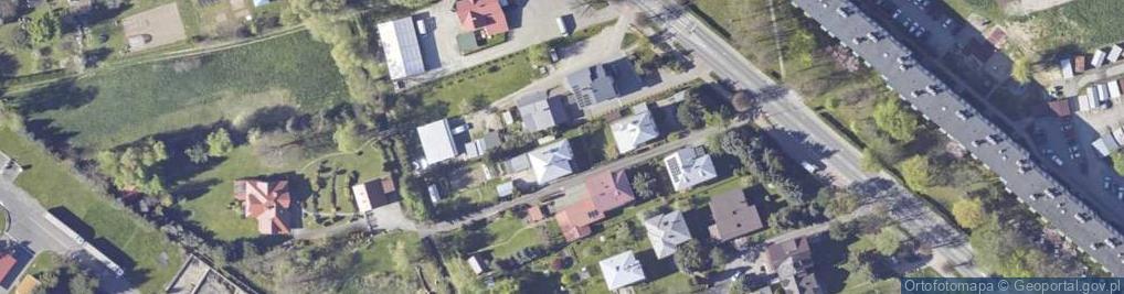 Zdjęcie satelitarne Krakowska ul.