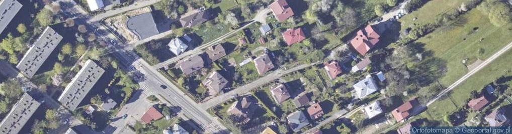 Zdjęcie satelitarne Krakowska ul.