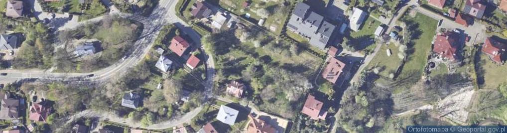 Zdjęcie satelitarne Kręta ul.