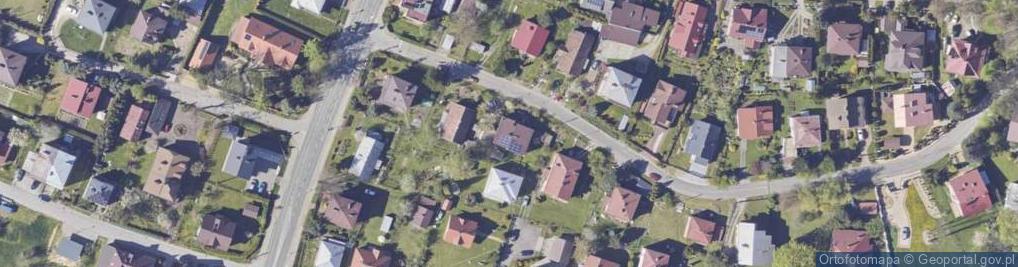 Zdjęcie satelitarne Kręta ul.
