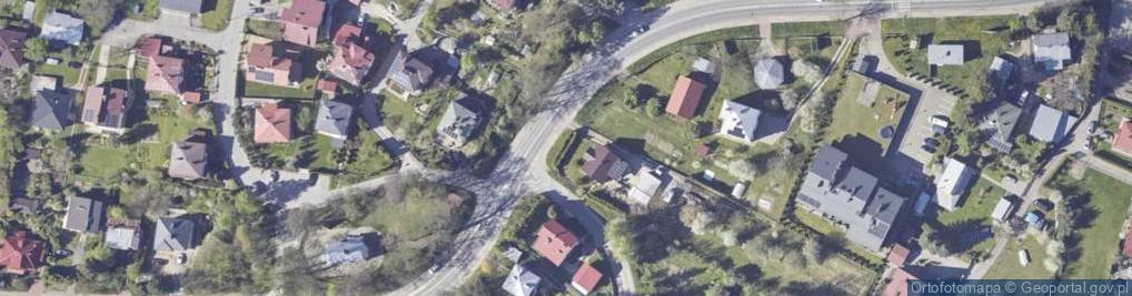 Zdjęcie satelitarne Kręta ul.