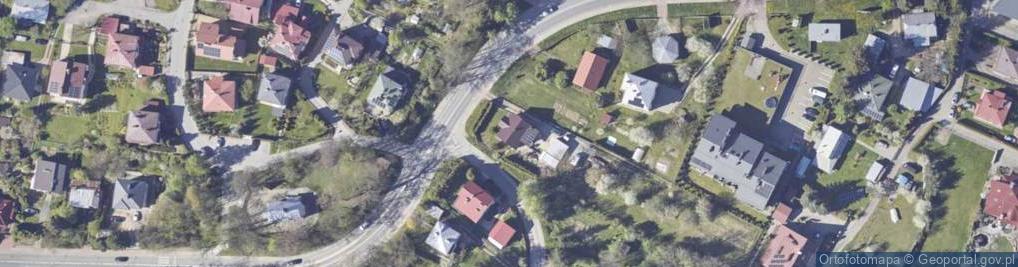 Zdjęcie satelitarne Kręta ul.
