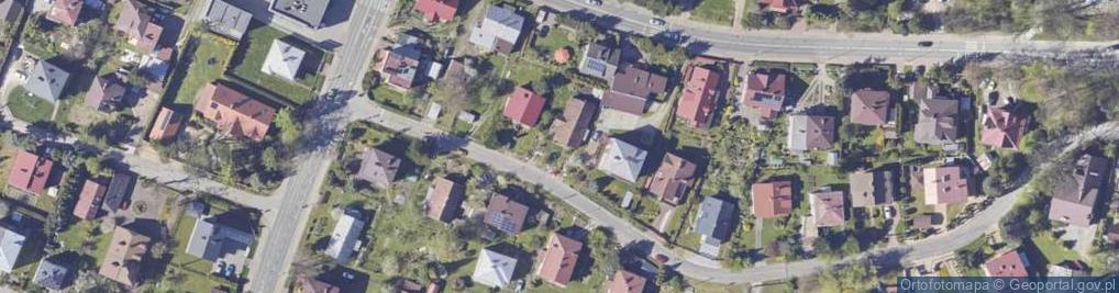 Zdjęcie satelitarne Kręta ul.
