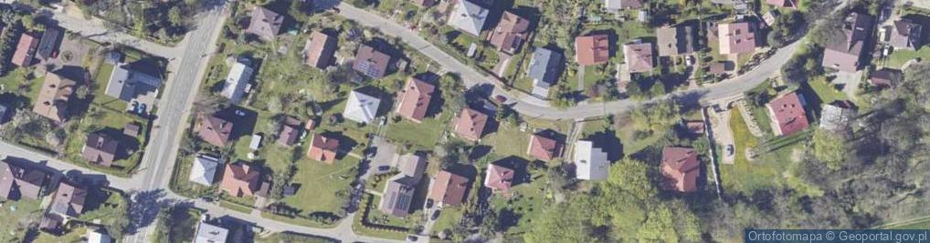 Zdjęcie satelitarne Kręta ul.