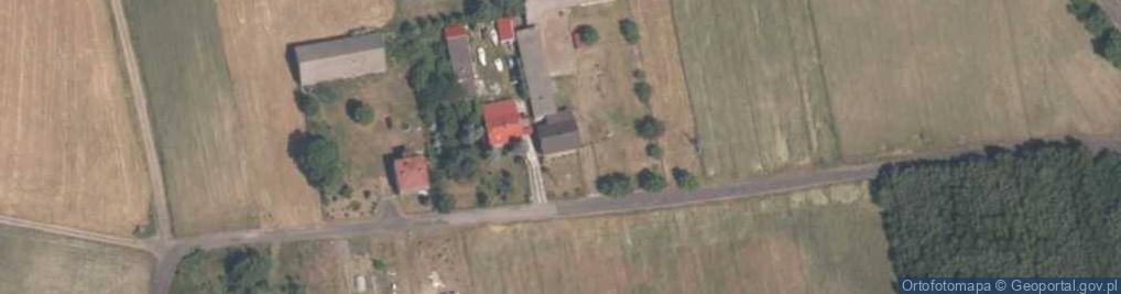 Zdjęcie satelitarne Krosno-Huby ul.