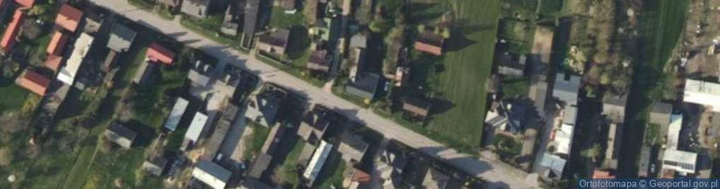 Zdjęcie satelitarne Krosnowa ul.