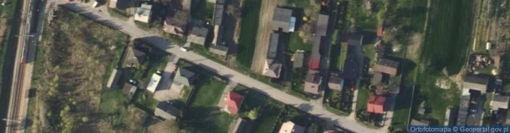 Zdjęcie satelitarne Krosnowa ul.