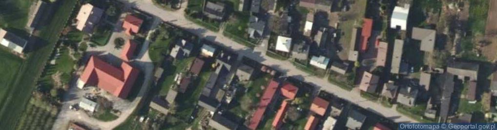Zdjęcie satelitarne Krosnowa ul.