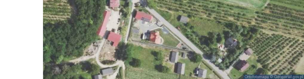 Zdjęcie satelitarne Krowia Góra ul.