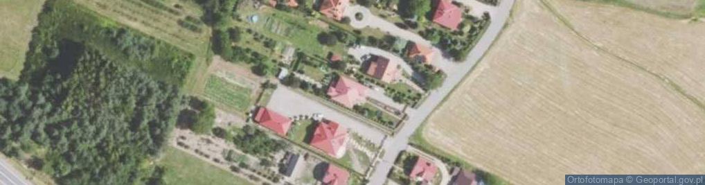 Zdjęcie satelitarne Krowia Góra ul.