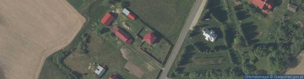 Zdjęcie satelitarne Krowica Sama ul.