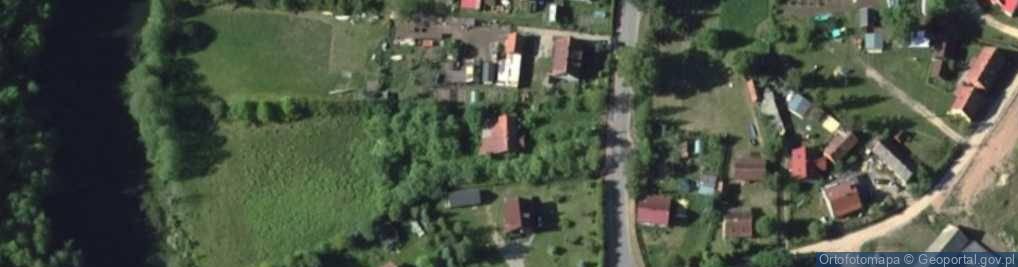 Zdjęcie satelitarne Krutyński Piecek ul.