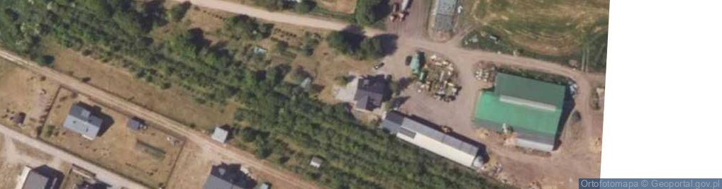Zdjęcie satelitarne Krypno Kościelne ul.