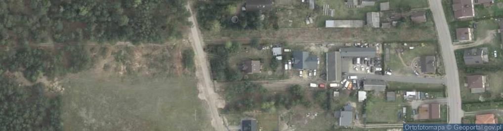Zdjęcie satelitarne Krypy ul.