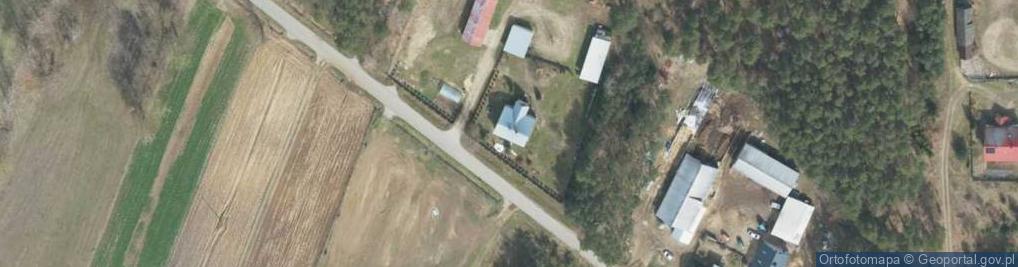 Zdjęcie satelitarne Krysiaki ul.