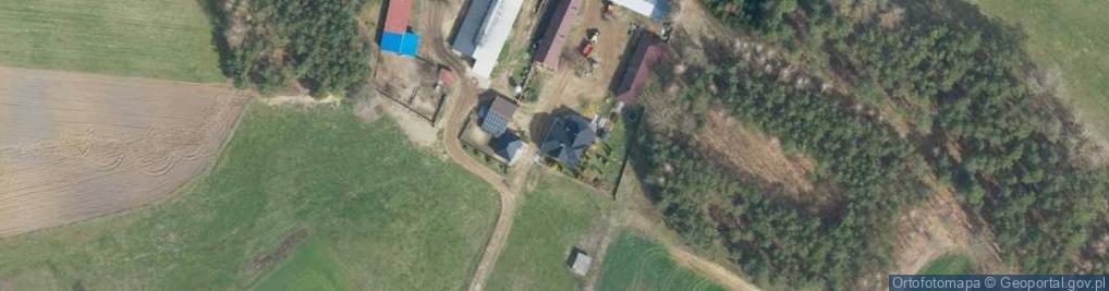 Zdjęcie satelitarne Krysiaki ul.