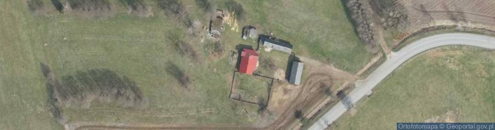 Zdjęcie satelitarne Krysiaki ul.