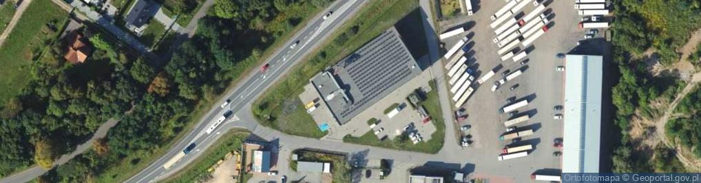 Zdjęcie satelitarne Krakowiaków ul.