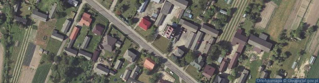 Zdjęcie satelitarne Krzak ul.