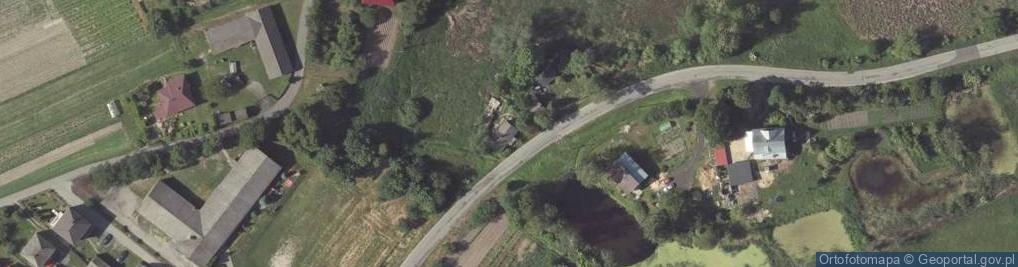 Zdjęcie satelitarne Krzak ul.