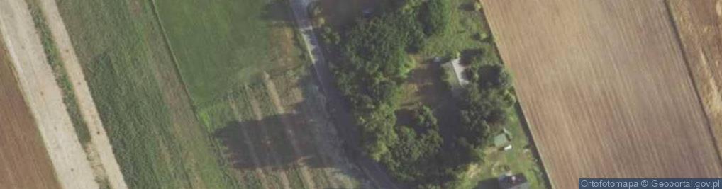 Zdjęcie satelitarne Krzaki ul.
